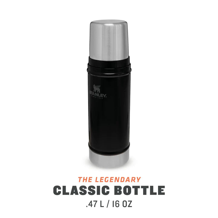 Stanley Classic Vacuum Bottle 1.1QT - Hammertone Green Old Logo
