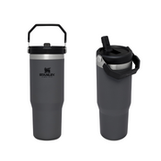 Stanley The IceFlow Flip Straw Tumbler Charcoal 0.89L - Stanley The IceFlow Flip  Straw Tumbler Charcoal 0.89L