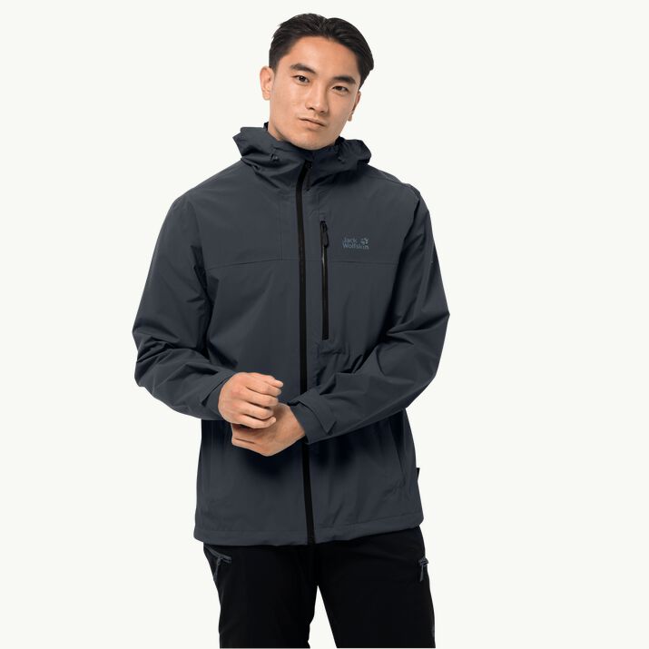 Jack Wolfskin Go Hike Jacket Men Phantom, 53% OFF