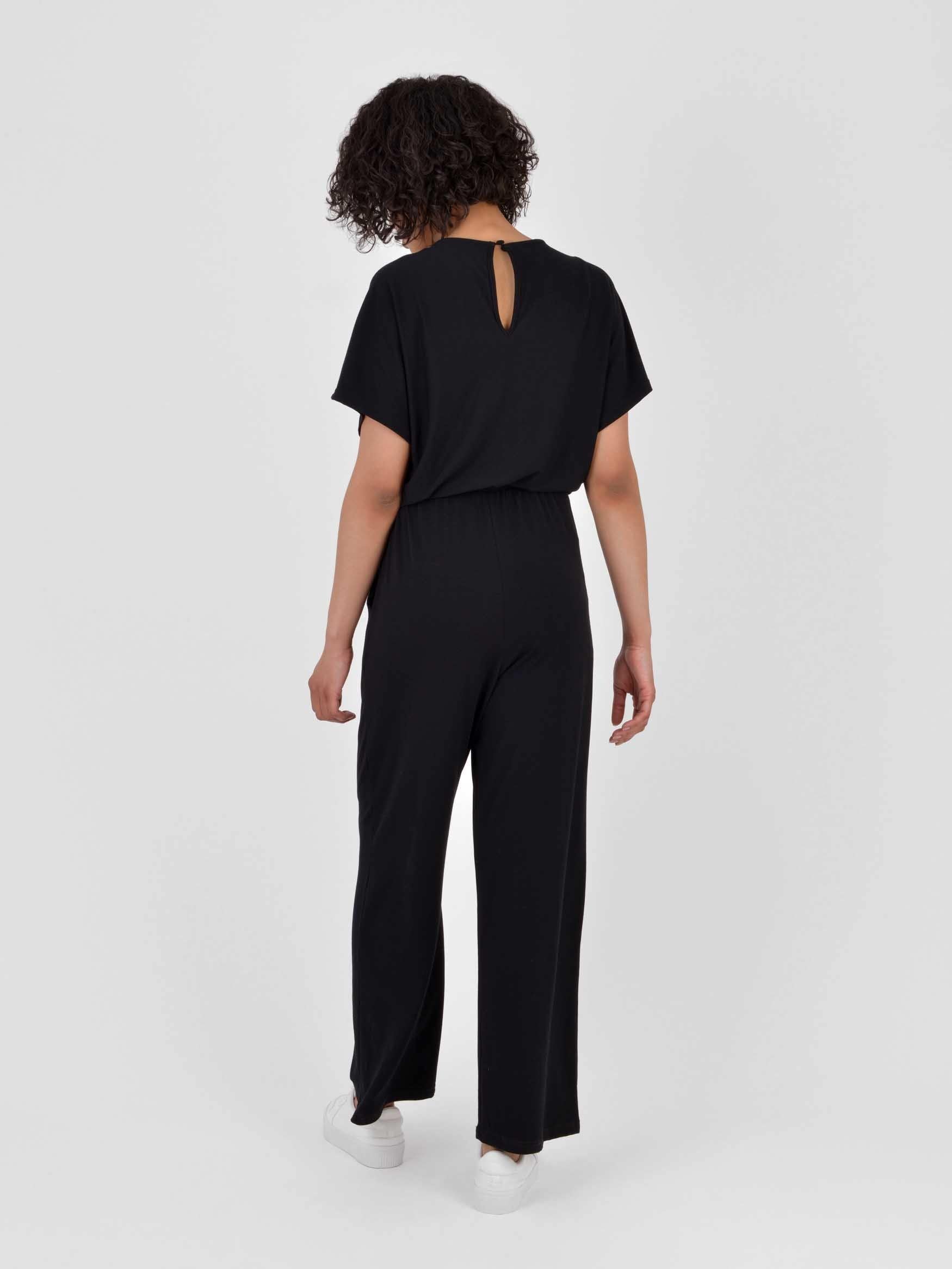 relaxed jersey jumpsuit