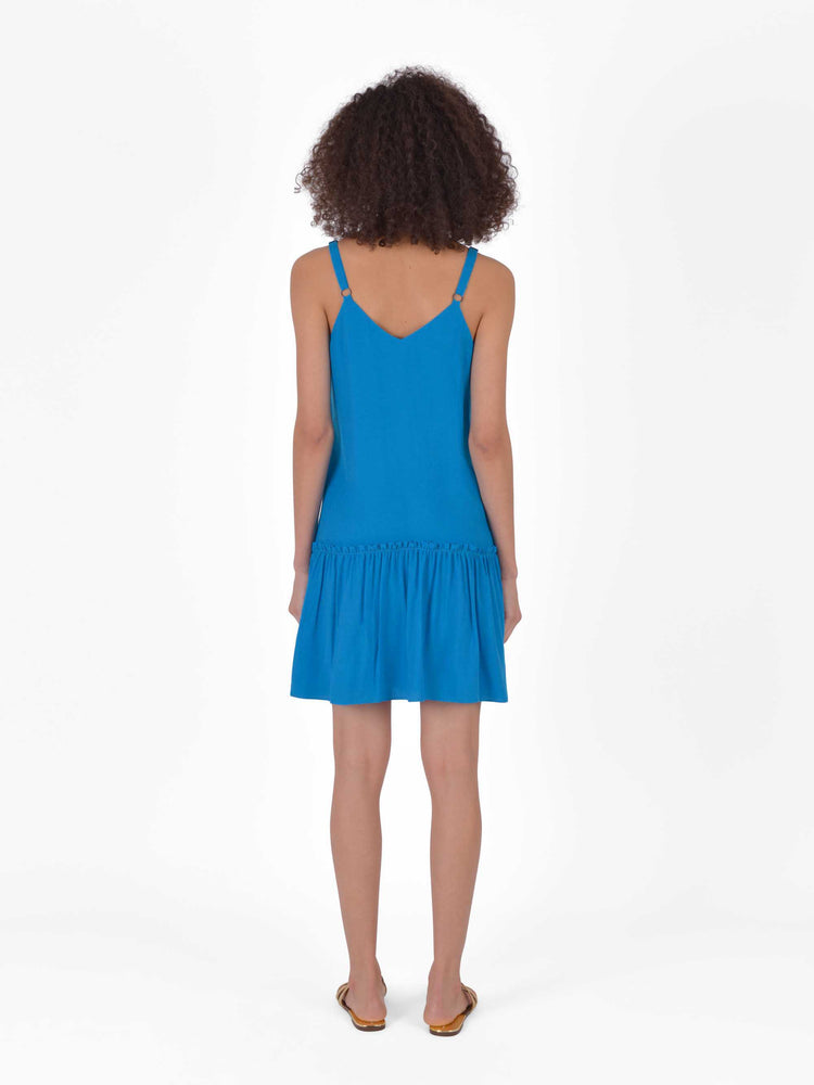 
            
                Load image into Gallery viewer, Blue Short Cami Dress
            
        