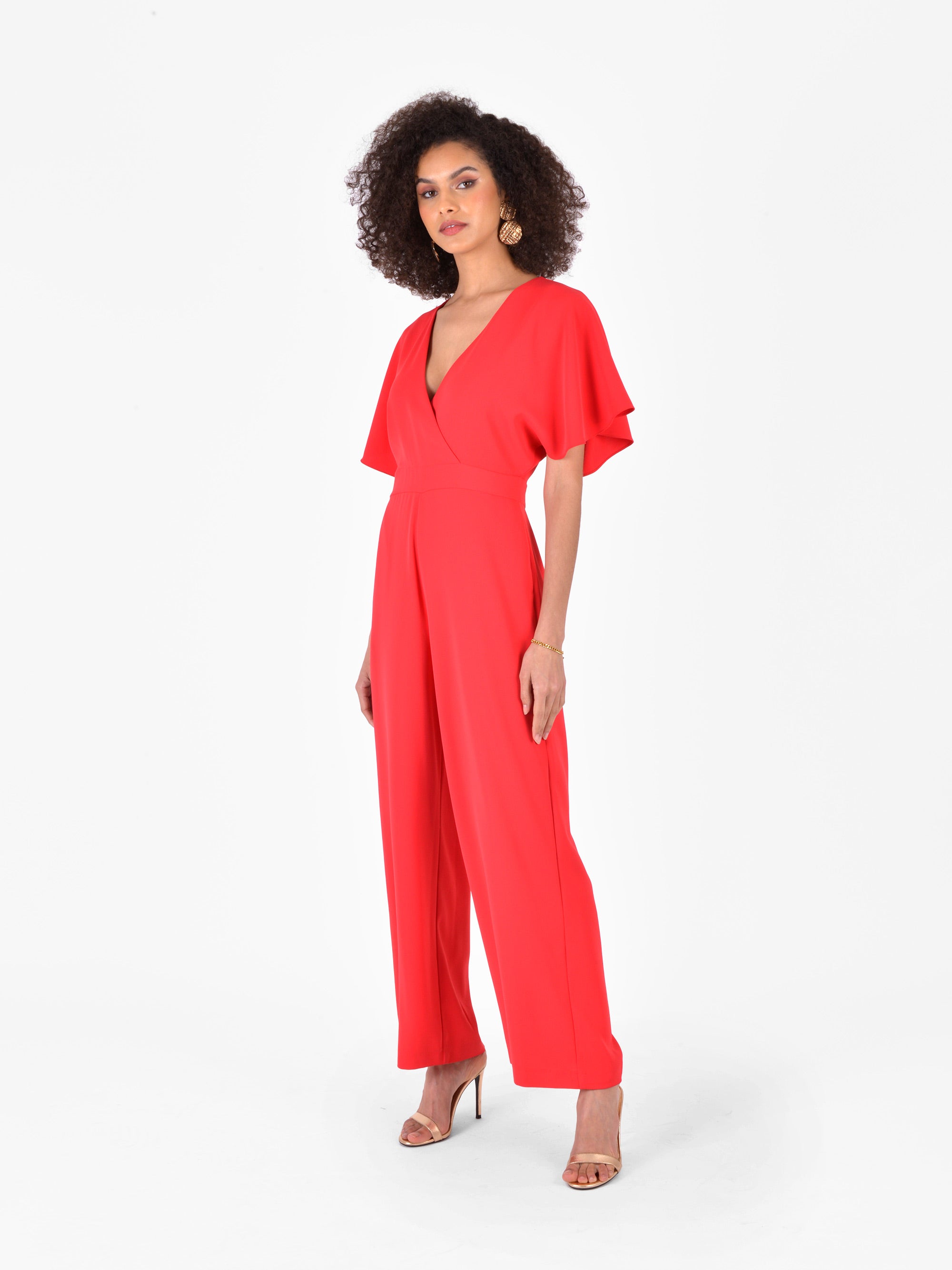 Feather Trim Jumpsuit – Ro&Zo