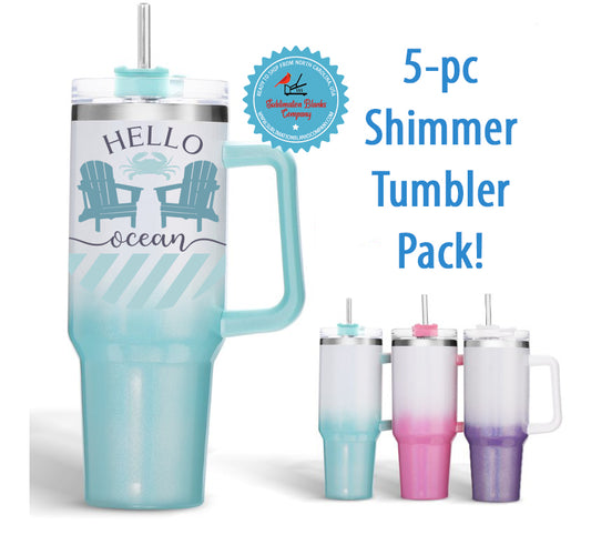 40oz Sublimation Tumbler with handle – mmoosesboutique
