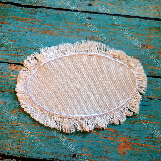 Mini Raggy Oval Patch and Hat Tutorial