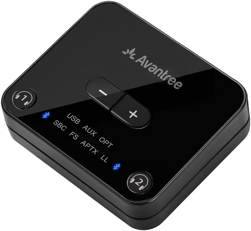 1Mii Bluetooth 5.3 Transmitter Receiver for TV, Bluetooth Adapter