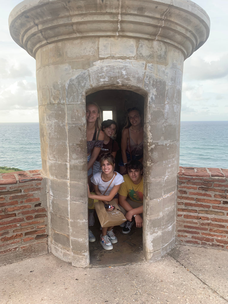 The crew on the lookout - Puerto Rico