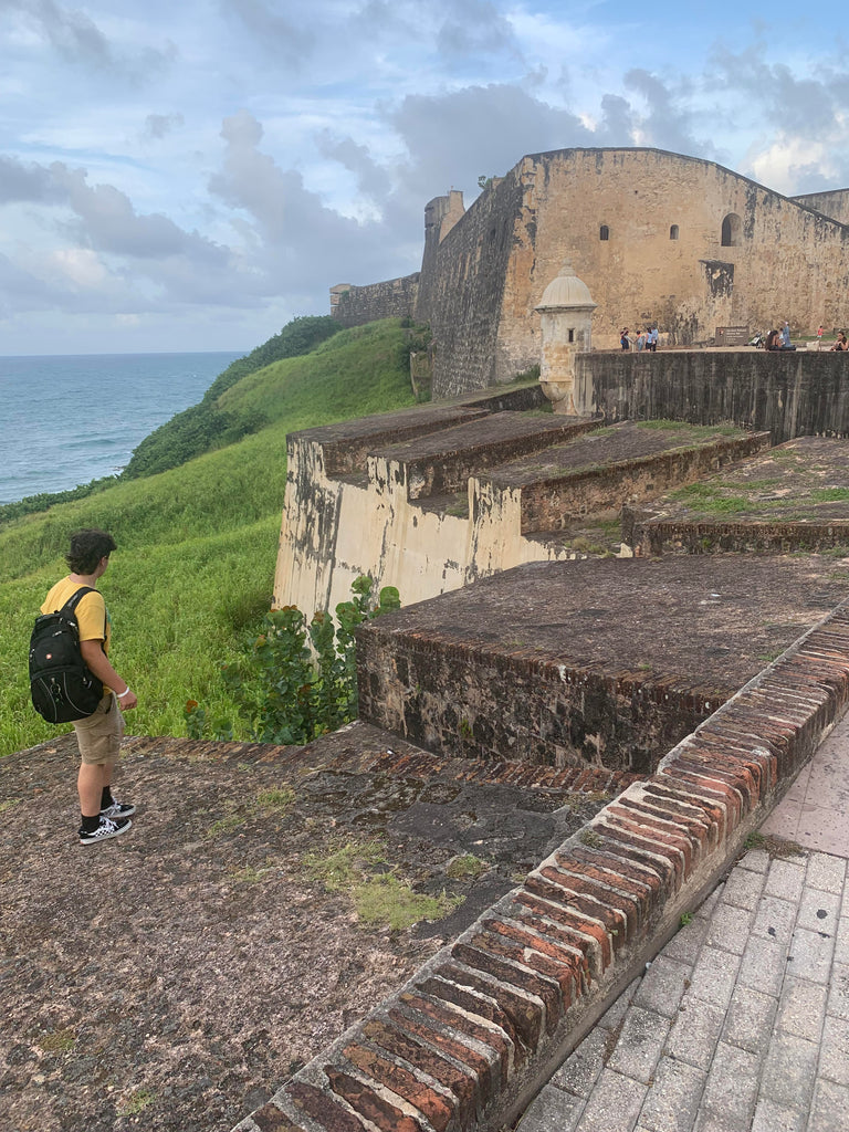 Jack protecting the fort in Puerto Rico