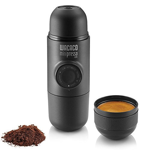 Nano Portable Electric Espresso Machine with 3-4 Min Self-Heating, 20 Bar  Mini Small 5V Car Coffee Maker, With NS Capsule & Ground for Camping