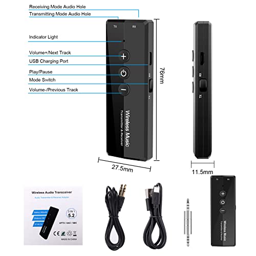 Transmit AND Receive Bluetooth 5.3 with the YMOO B06T1! 