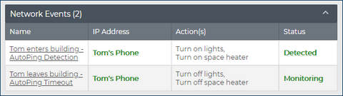 AutoPing Proximity Detection Setup