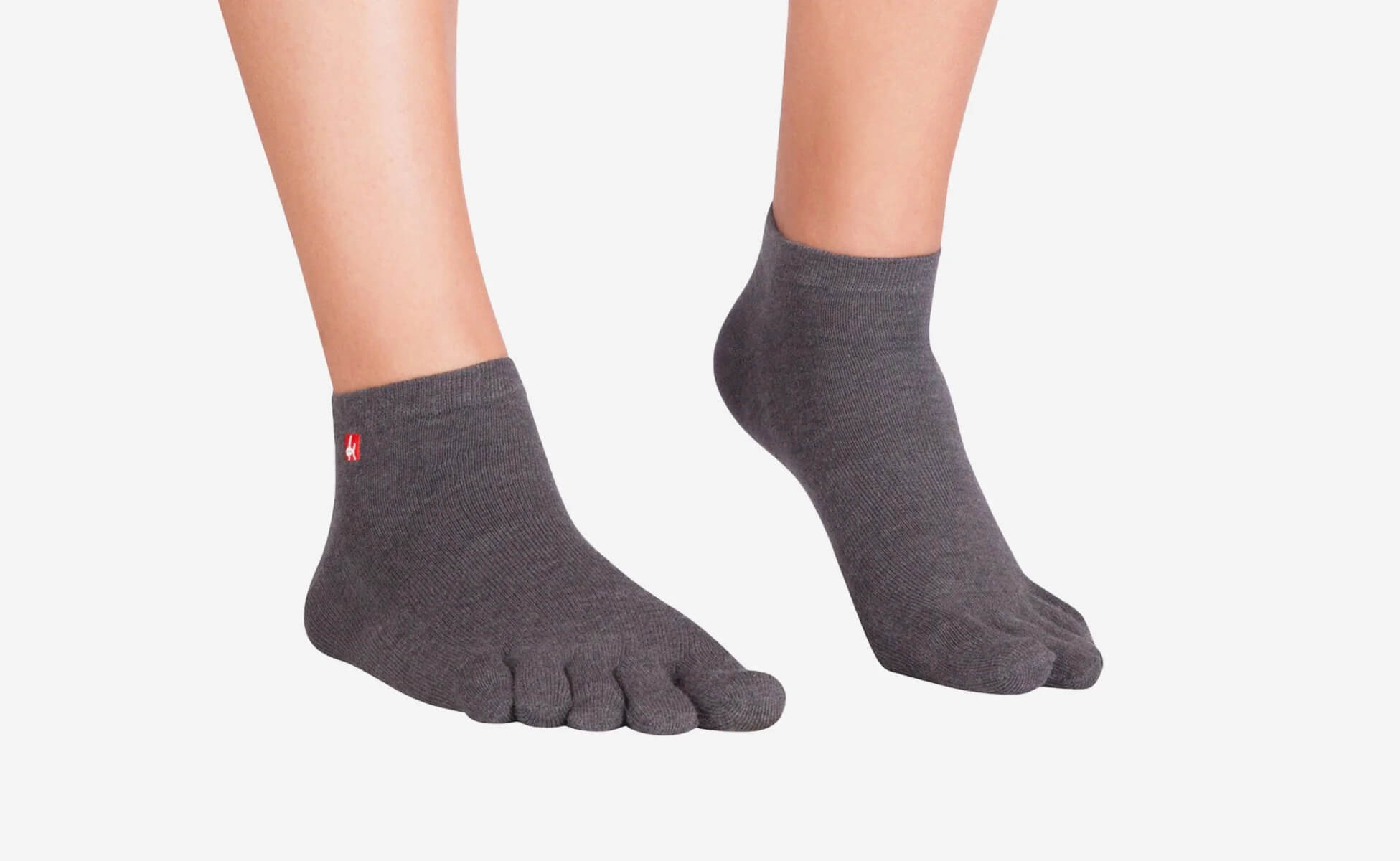 Toe Socks Sneaker (1 Pair Pack) - Black ǀ Feelgrounds