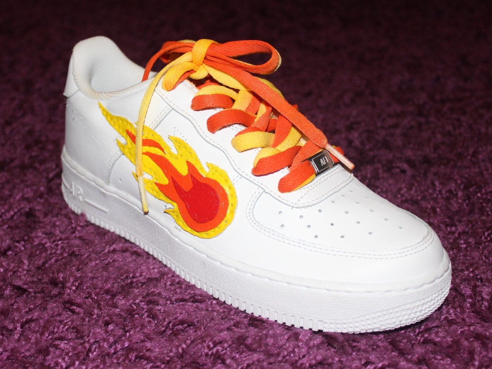 flame air force 1