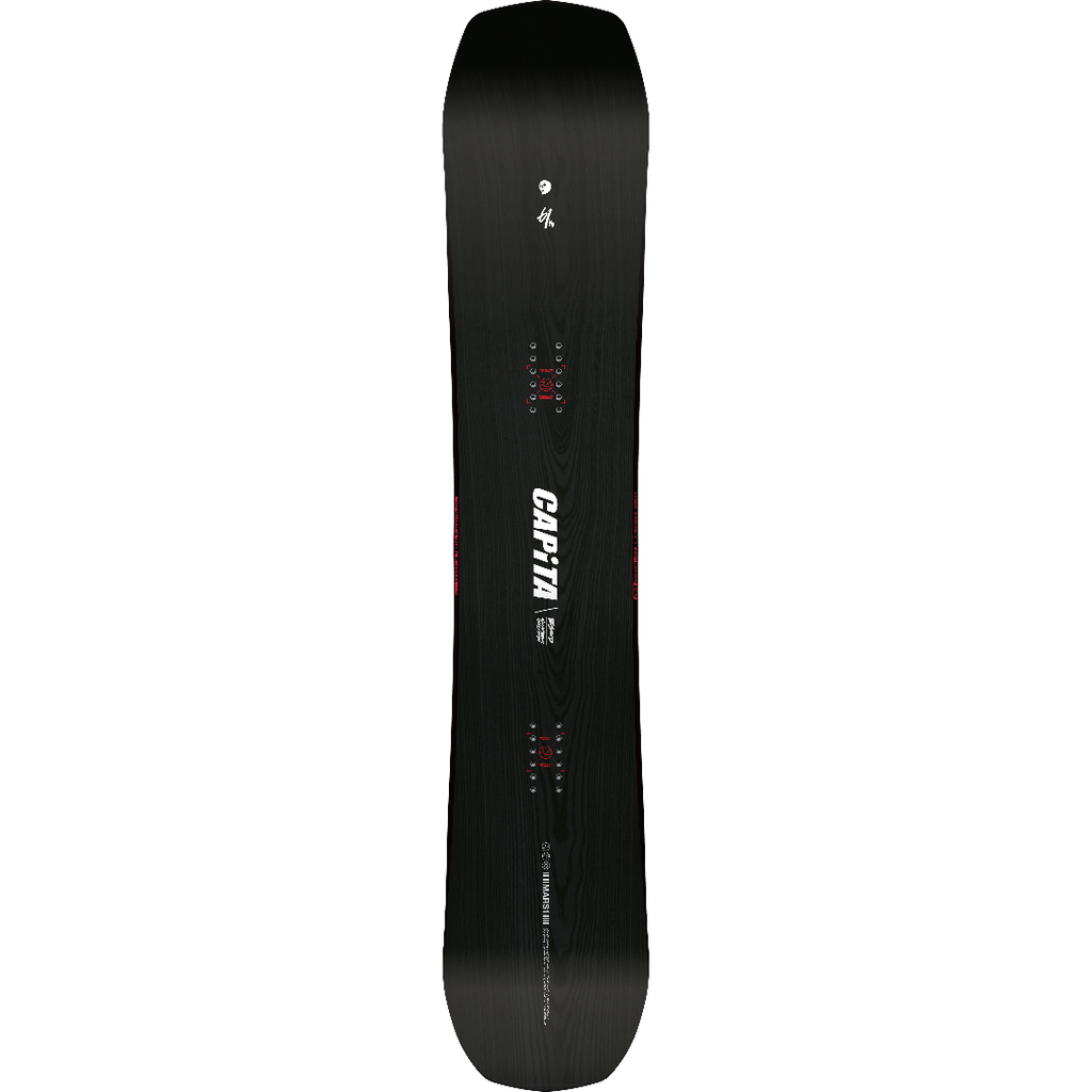 Capita Black Snowboard of Death 2023