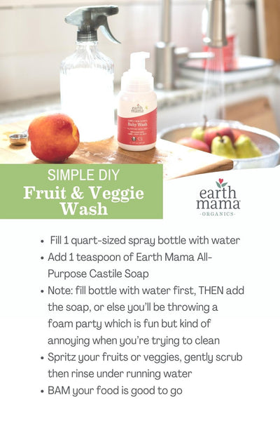 Simple DIY Fruit & Veggie Wash