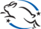 Logo du lapin bondissant