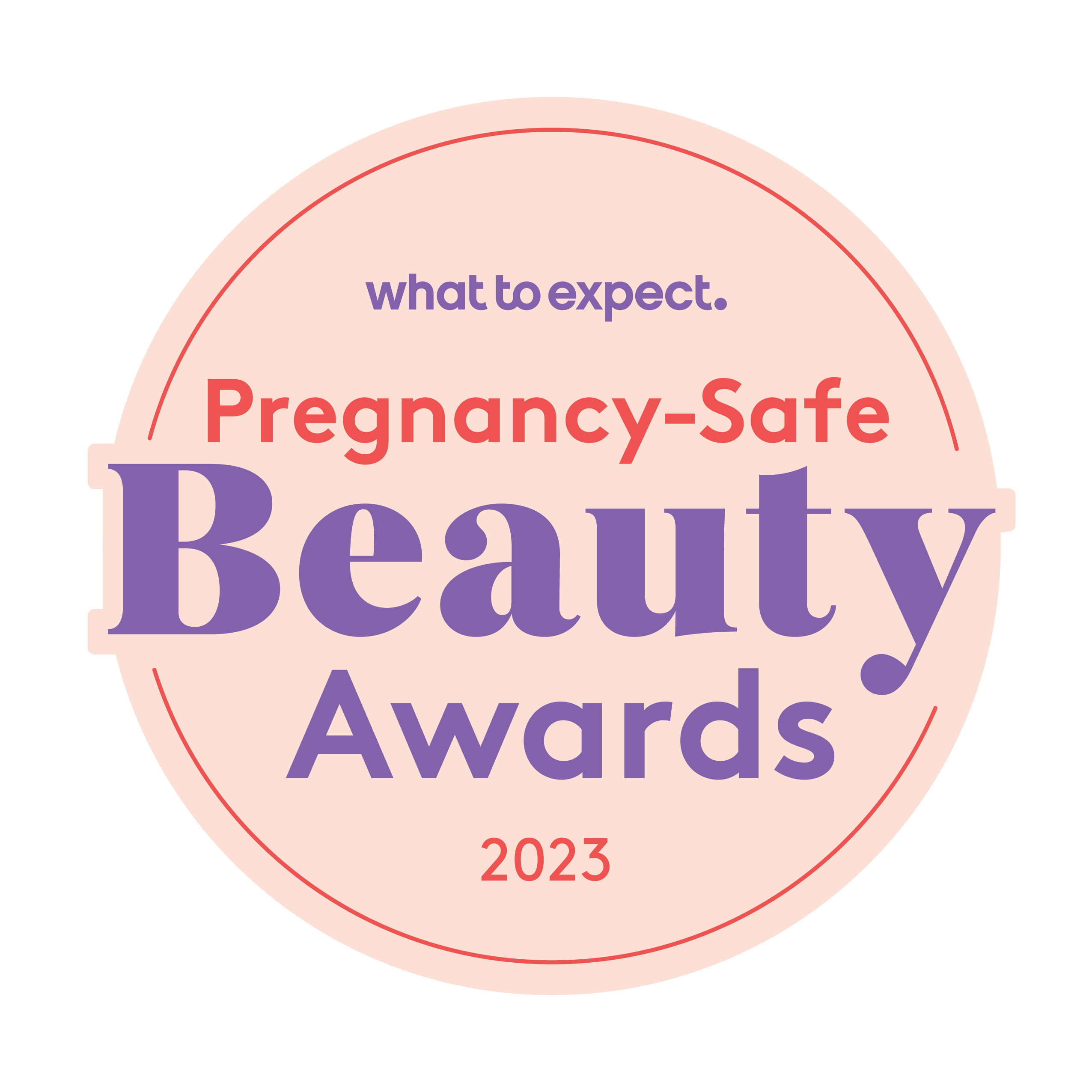 What to Expect Pregnancy Safe Beauty Award 2023