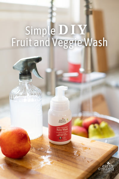 DIY fruit and veggie wash