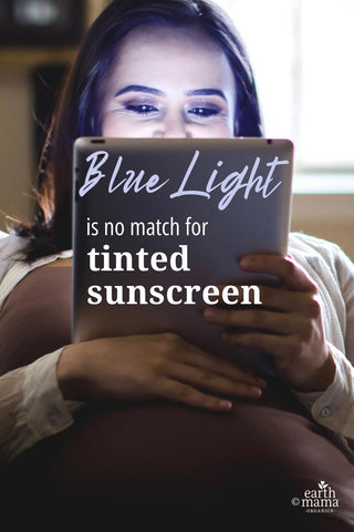 Blue Light is No Match for Tinted Sunscreen