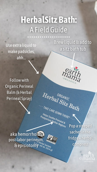 Herbal Sitz Bath: For Hemorrhoids, Pregnancy & Postpartum