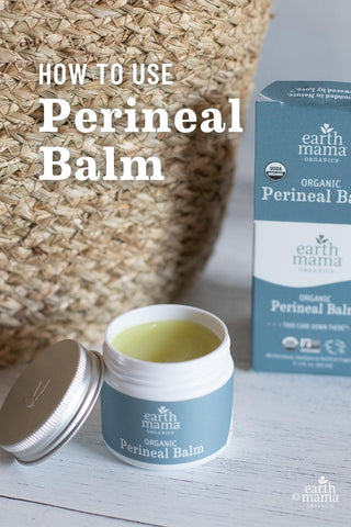 How to Use Perineal Balm