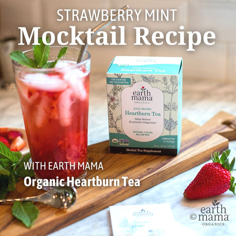 Strawberry Mint Mocktail Recipe