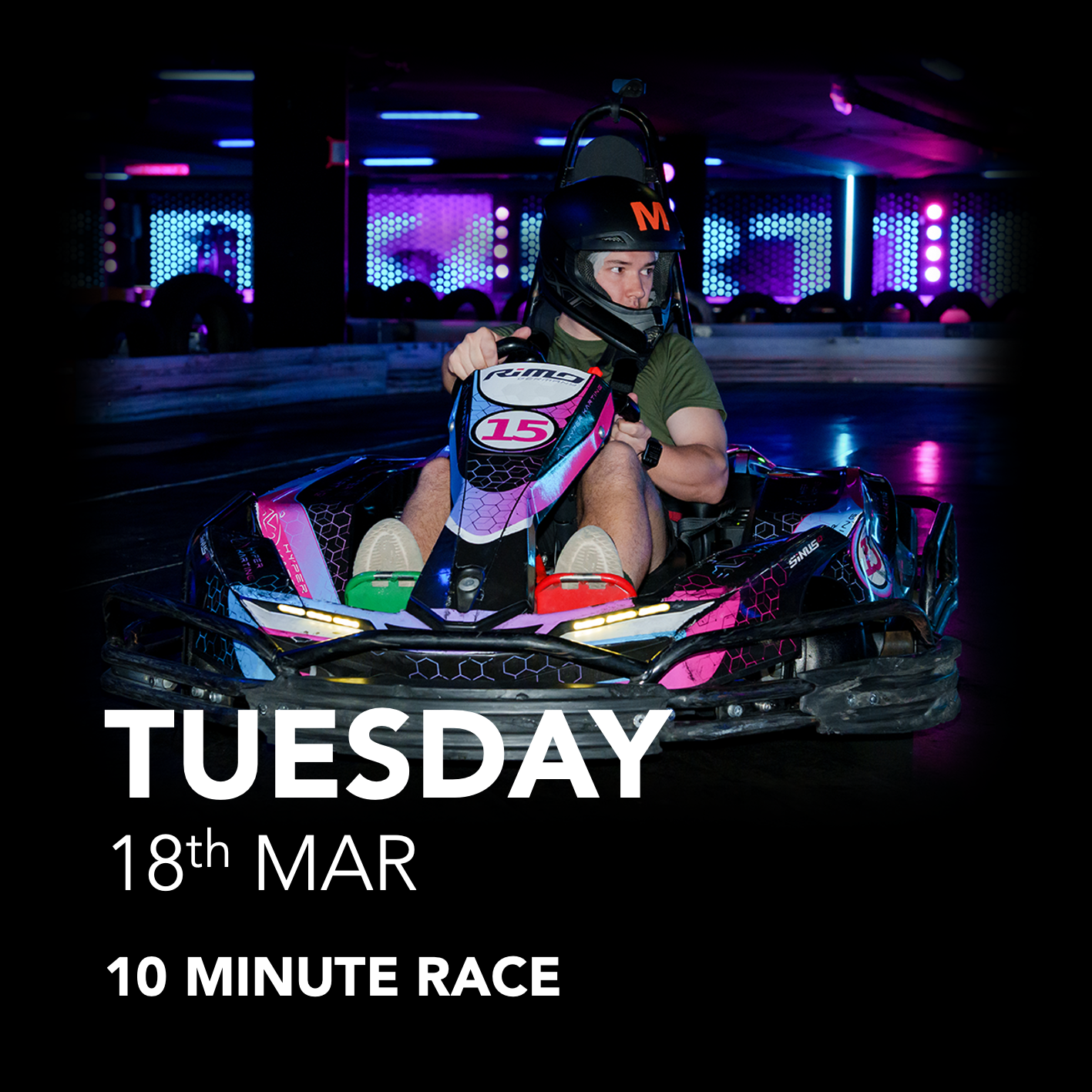 Tuesday, 18th March 2025 | 10 Minute Race - Hyper Karting product image