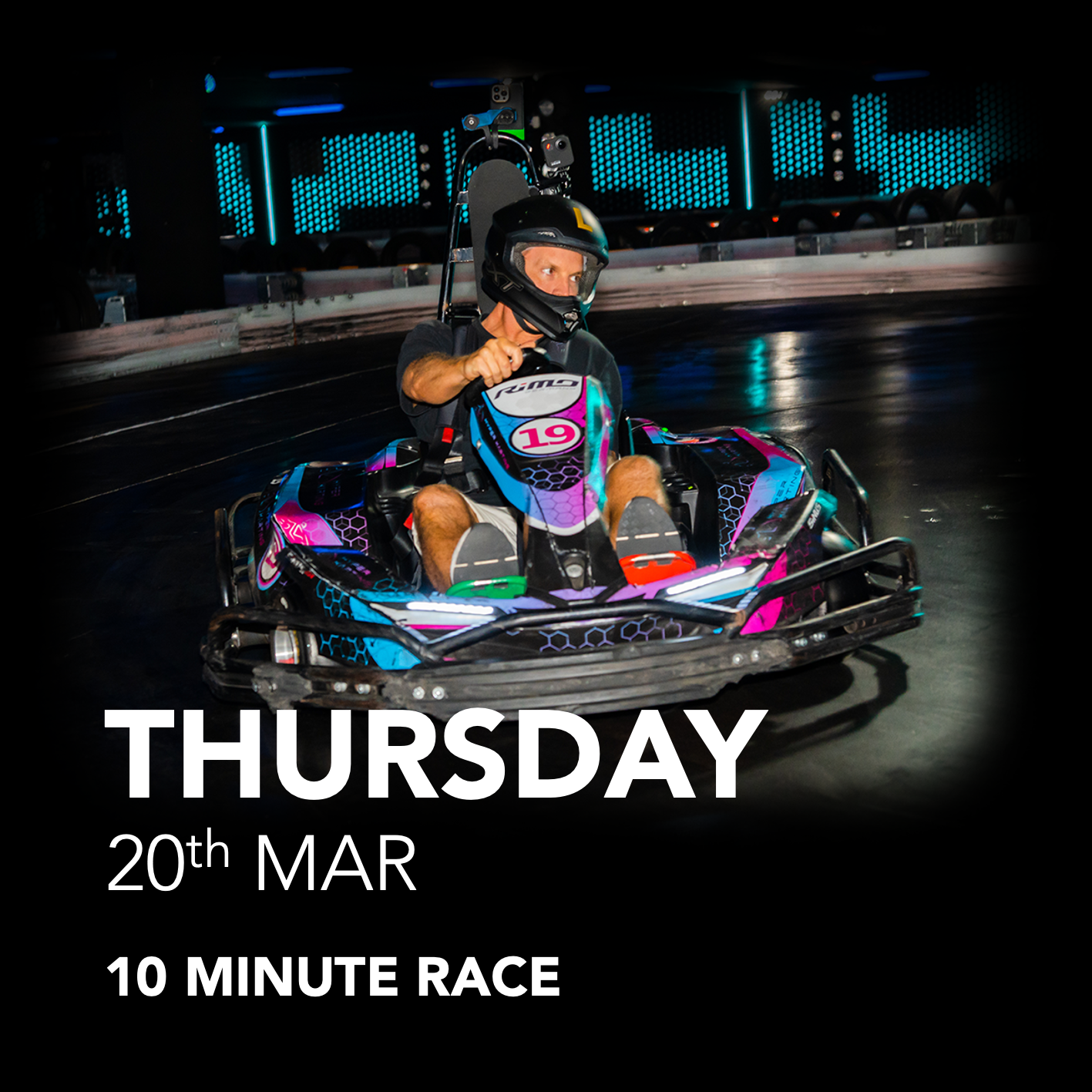 Thursday, 20th March 2025 | 10 Minute Race - Hyper Karting product image