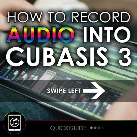 How To Record Audio Into Cubasis 3 Using Audiobus and AUM