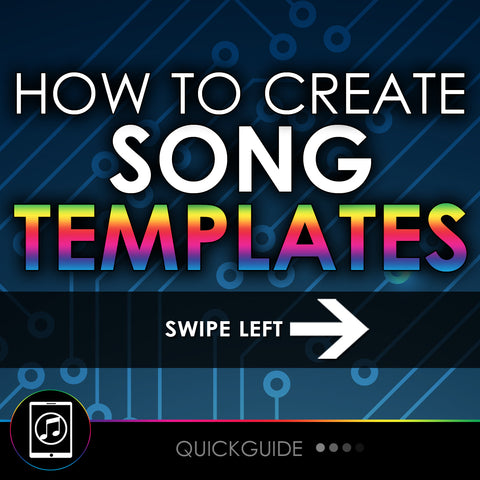 How To Create A Song Template In Cubasis 3