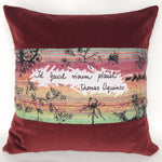 Charger l&#39;image dans la galerie, Definition of Beauty - Pillow Cover with Handwoven Jacquard Tapestry
