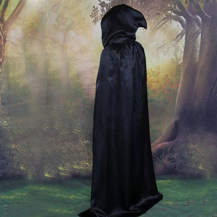 1Pcs Halloween cloak black cape \ Amexza