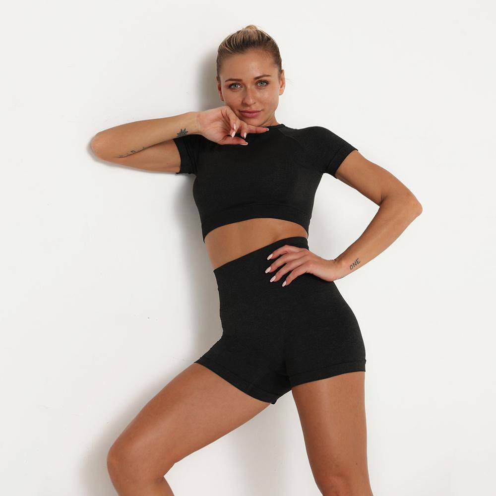 Fitness Sports Suits GYM Cloth Long Sleeve Shirts - Amexza.com