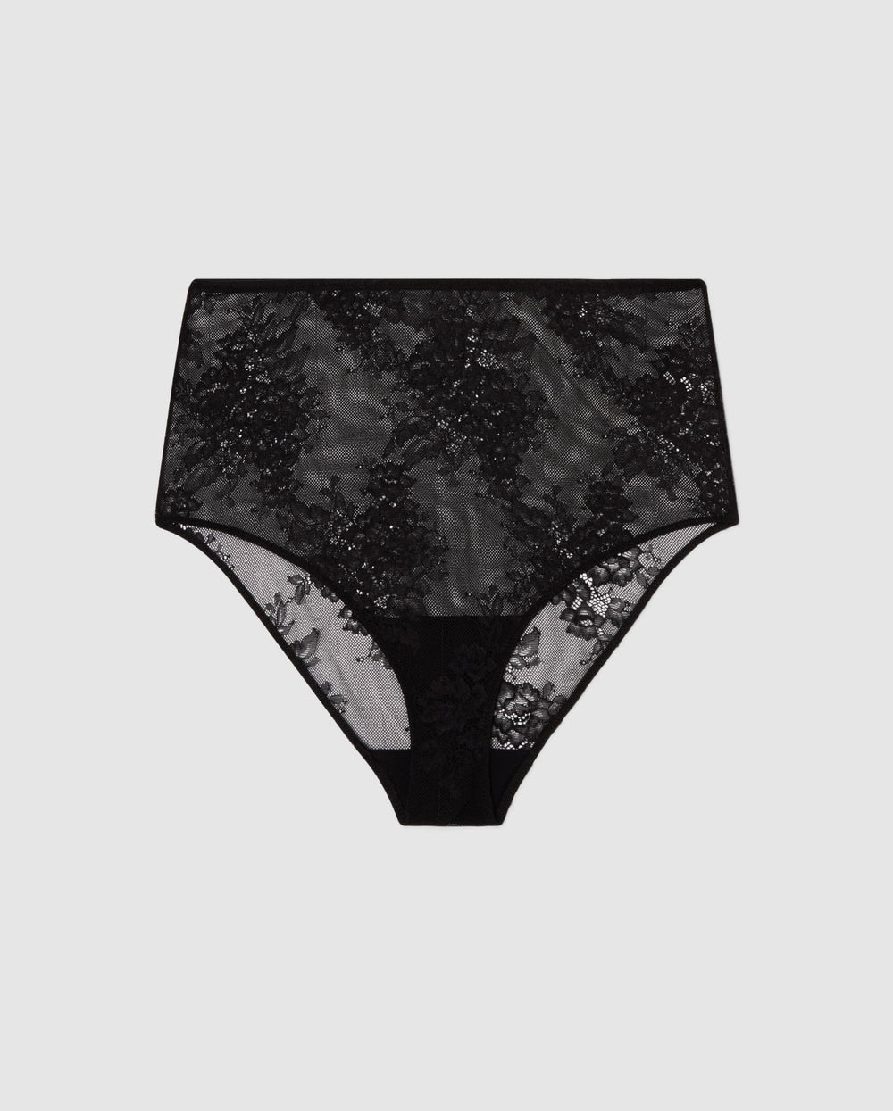 Lace Cheeky Black/White