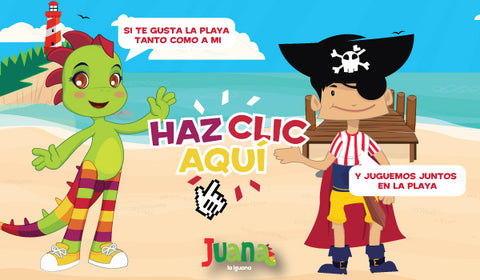 Vamos jugar con Juana la Iguana y Tapirote en La Playa