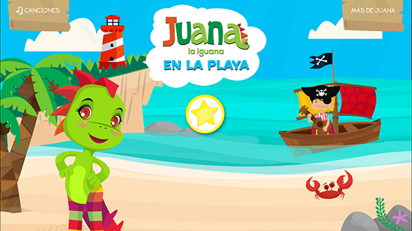 Juana la Iguana en La Playa