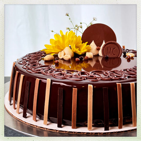 Chocolate Peanut Butter Bliss Cake
