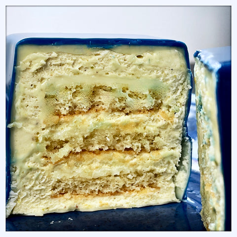 Inside the Pistachio Cream Cake