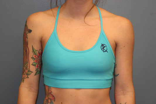 Teal Sports Bra – WOD Outlet LLC