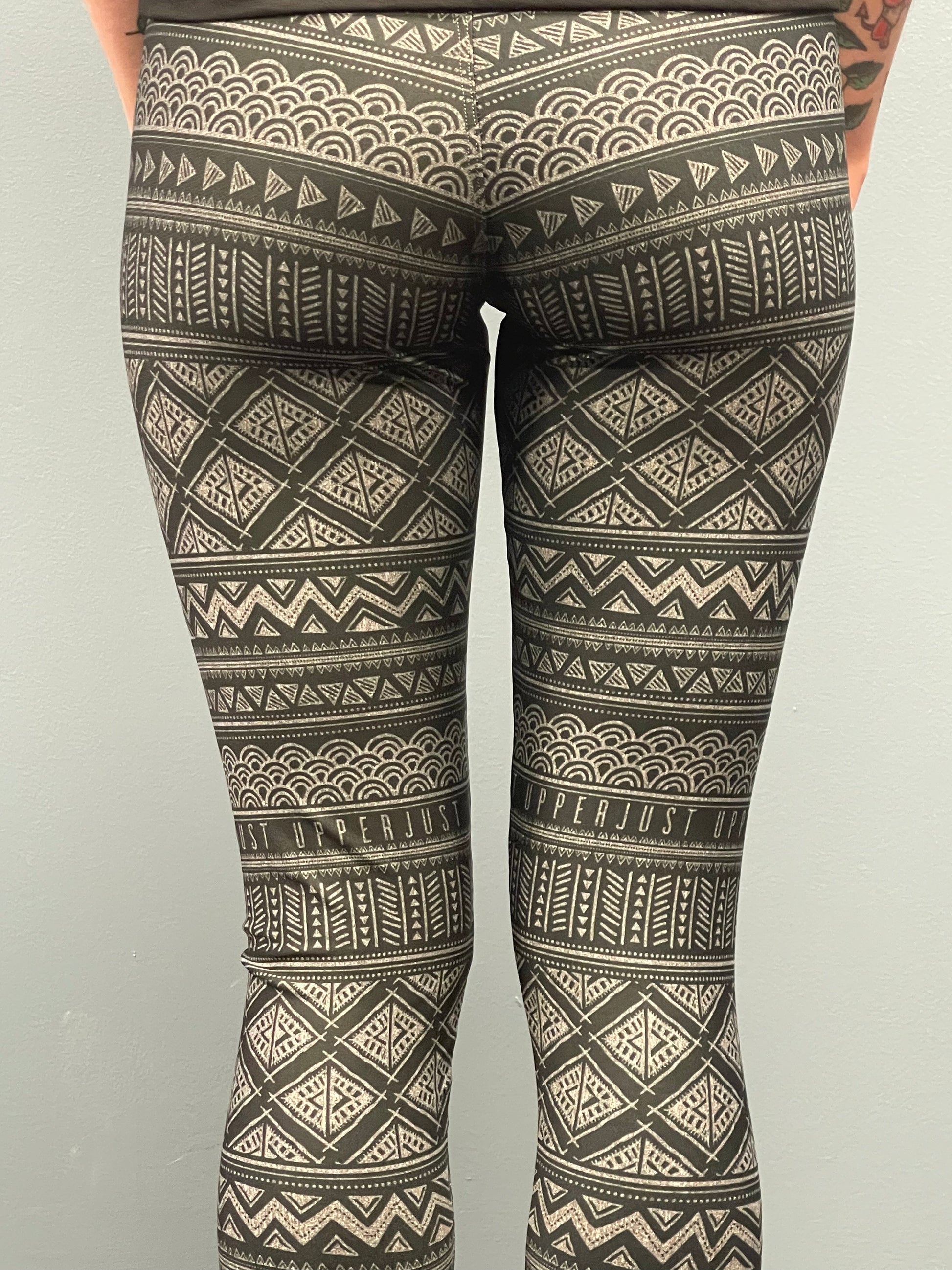 Aztec Patterned Leggings, 40% OFF