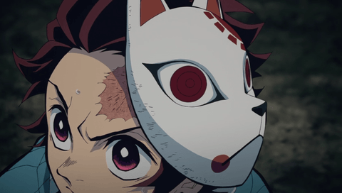 Amazing Kitsune Mask Anime   Background Wallpaper for Windows 10