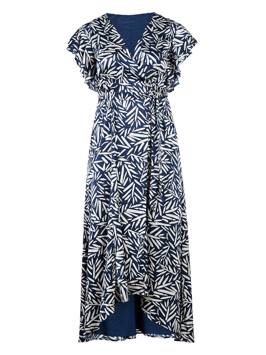 Hutch | Navy Zuri Wrap Dress | Teacher Style Box