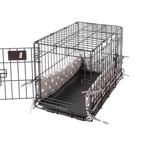 dog crate bumper and cushion