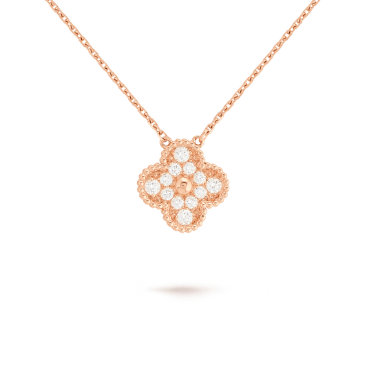 GOLD 'VINTAGE ALHAMBRA' NECKLACE, VAN CLEEF & ARPELS | Jewels Online |  Jewellery | Sotheby's