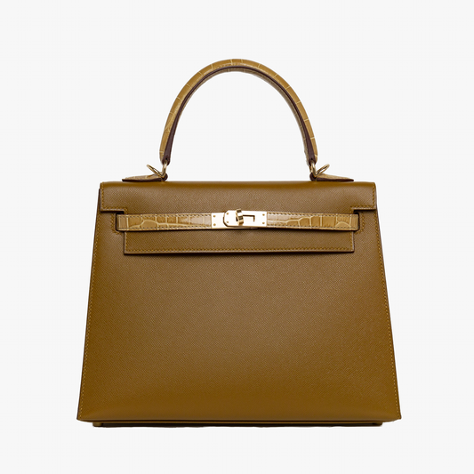 Hermes 25cm Violine Ostrich Birkin Bag with Palladium Hardware