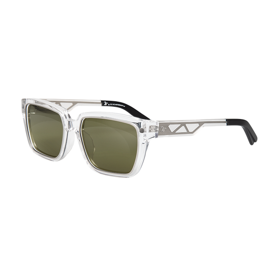 Louis Vuitton LV Signature Metal Square Sunglasses Silver Metal & Acetate. Size U