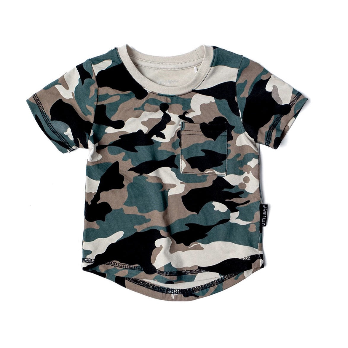 Pocket Tee - Pewter Camo - Worn Wild product image