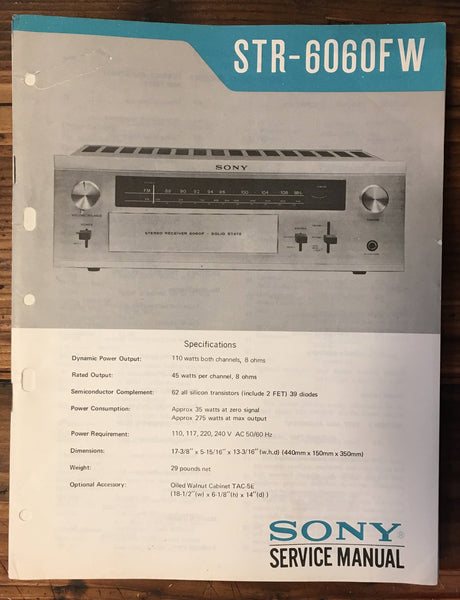 Radio Service Manual *Original* – Vintage Audio Store - Vintage Service  Manuals, Stereo Brochures and Parts