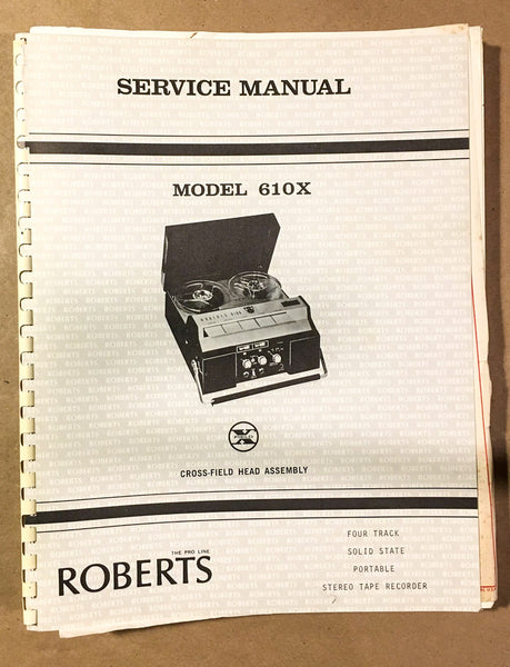 Roberts Model 450 Reel to Reel Dealer Brochure *Original