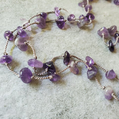 Art of Nature Jewelry Amethyst necklace