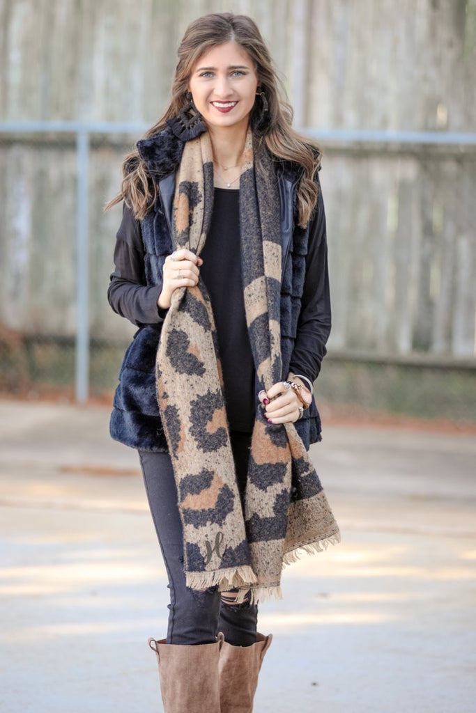 Bold Leopard Scarf Collections Fabulous-Furs